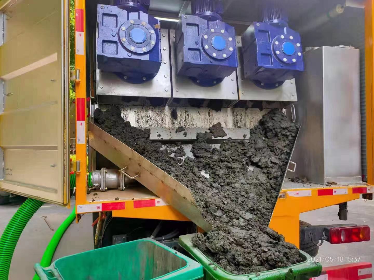 八步化粪池清掏城市维护站-泥浆净化干湿分离处理